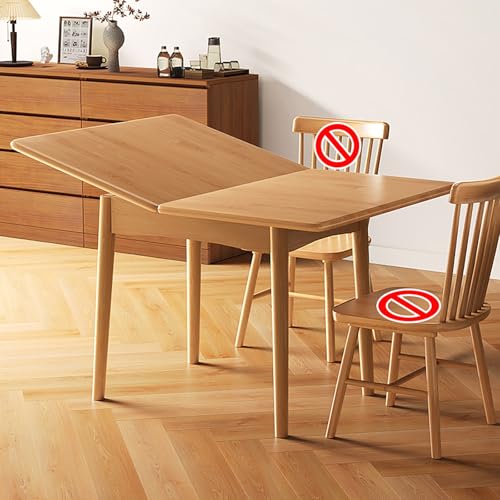 BAYTEWJX Vielseitiger Tisch,Zusammenklappbarer Esstisch,Klappbarer Küchentisch,Platzsparend,für Wohnzimmer Büros Wohnungen. von BAYTEWJX