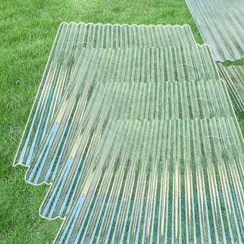 BAYTEWJX Dachplatten Transparent,Gewächshausplatten,UV-Schutz-Dachpaneele,Leicht zu Schneiden,für Außengärten Terrasse.(90x170cm) von BAYTEWJX