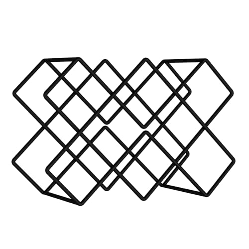 Flaschenregal Weinflaschen-Organizer Weinhalter mit Regalen Präsentationsregal Multifunktionales Weinlager-Präsentationsregal für Zuhause Restaurants Bars Haus Küche Dekor. ( Color : Nero , Size : 38x Flaschenregal Weinflaschen-Organizer Weinhalter mit Regalen Präsentationsregal Multifunktionales Weinlager-Präsentationsregal für Zuhause Restaurants Bars Haus Küche Dekor. ( Color : Nero , Size : 38x von BAYTEWJX