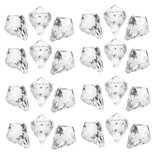 BAZEITFLOW 1 Packung Kristalllichtzubehör Kronleuchter Decke modern Kristalle Tropfen Quarz Kristallschmuck Kristalldekoration Kristalllampe Kristallanhänger Kristallhängeverzierung Acryl von BAZEITFLOW