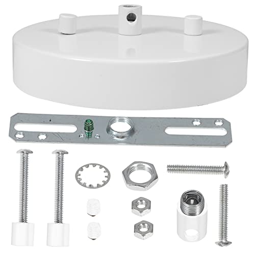 BAZEITFLOW 1 Satz Deckenleuchte Baldachin Kit Lampenabdeckung für Pendelleuchten Moderne Montageplatte für Deckenlichter Geeignet für Wohnzimmer Restaurant Bar Installieren von BAZEITFLOW