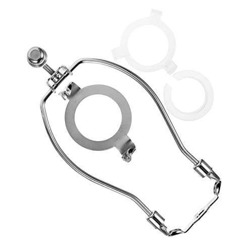 BAZEITFLOW 1 Satz Lampenschirm Halterung DIY Lampenrahmen für Tisch und Stehlampen Adapter für Verschiedene Lampensockel Abnehmbar und Leicht zu Reinigen von BAZEITFLOW