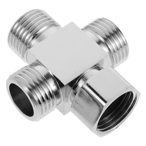 BAZEITFLOW 1 Satz Vielseitiger Wasserhahn Adapter Kupfer Wasserverteiler für Wasserrohre Einfache Installation Robustes Design für Waschmaschinen und Haushaltsanwendungen BAZEITFLOW 1 Satz Vielseitiger Wasserhahn Adapter Kupfer Wasserverteiler für Wasserrohre Einfache Installation Robustes Design für Waschmaschinen und Haushaltsanwendungen von BAZEITFLOW