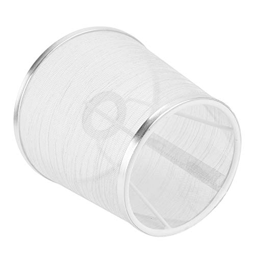 BAZEITFLOW 1 Stück Dekorativer Lampenschirm aus Stoff Transparente Abdeckung für Kronleuchter und Tischlampe Design Schützt Ihre Lampen für Wohnzimmer und Küche von BAZEITFLOW