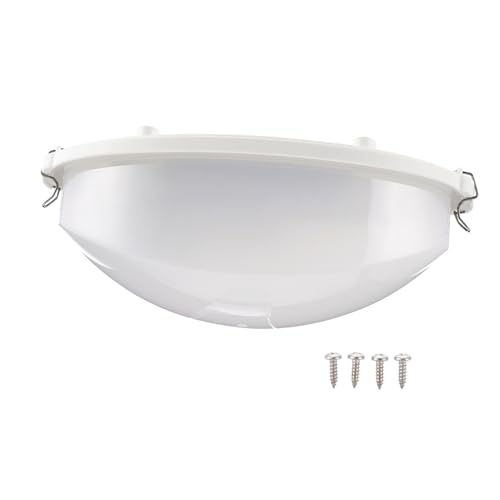 BAZEITFLOW 1 Stück Fog Sauna Lampe Explosionsgeschützte Dampfräume Hitzebeständig Feuchtigkeitsresistent für Sauna und Badezimmer LED Deckenleuchte von BAZEITFLOW