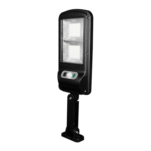 BAZEITFLOW 1 Stück Solar Sensor Außenleuchte Wasserdichte LED Wandleuchte für Garten Terrasse und Installieren mit Fernbedienung und Induktionsdesign für Energiesparende Beleuchtung von BAZEITFLOW