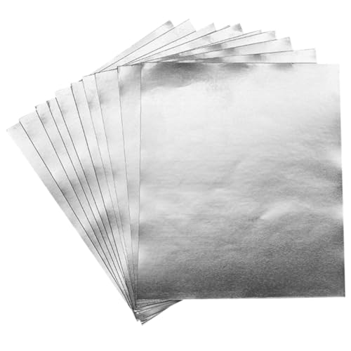 BAZEITFLOW 10 Blatt Teiliges Aluminium Reparaturset für Töpfe mit Selbstklebenden Hitzebeständigen Flicken Wasser und Dampfdicht zur Abdichtung von Kochgeschirr und Eimern von BAZEITFLOW