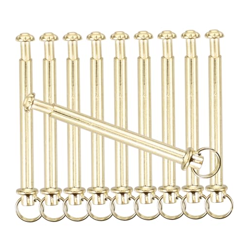 BAZEITFLOW 10 Sätze Teiliges Faltventilator Reparaturset mit Langlebigen Metall Schaftnieten und Muttern Goldfarbene Formstabile Lüfterachsen für Einfache Handventilator Wartung und Schnelle BAZEITFLOW 10 Sätze Teiliges Faltventilator Reparaturset mit Langlebigen Metall Schaftnieten und Muttern Goldfarbene Formstabile Lüfterachsen für Einfache Handventilator Wartung und Schnelle von BAZEITFLOW