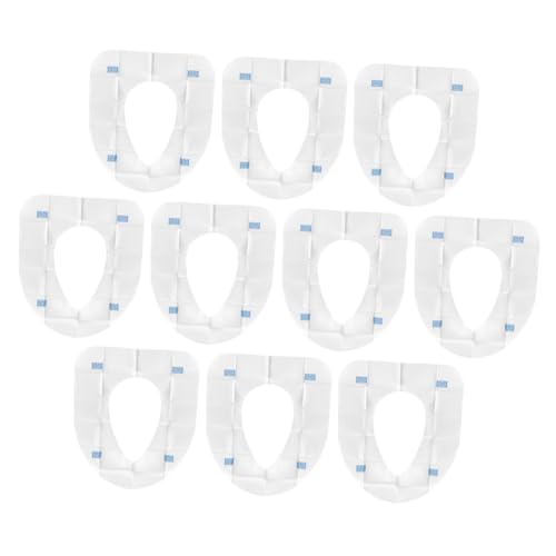 BAZEITFLOW 10 Stück Teiliges Einweg Wc Sitzkissen Wasserabweisend Reißfest Passend Hygienisch für Reisen und Toiletten Praktischer Toilettensitzschutz für Erwachsene BAZEITFLOW 10 Stück Teiliges Einweg Wc Sitzkissen Wasserabweisend Reißfest Passend Hygienisch für Reisen und Toiletten Praktischer Toilettensitzschutz für Erwachsene von BAZEITFLOW
