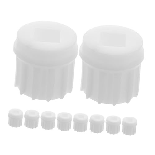 BAZEITFLOW 10 Stück Teiliges Elektrischer Wolf Zubehör aus Robustem Material Einfache Montage Kompatibel mit Verschiedenen Wolf und Küchenmaschinenmodellen Vielseitig Erweiterbar für von BAZEITFLOW