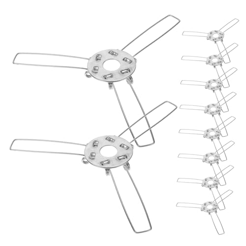 BAZEITFLOW 10 Stück Teiliges Lampenschirm federclip aus Langlebigem Material Einfache Installation Starke Klemmkraft für Stabile Befestigung von Pendel Wand Tischlampen Vielseitig BAZEITFLOW 10 Stück Teiliges Lampenschirm federclip aus Langlebigem Material Einfache Installation Starke Klemmkraft für Stabile Befestigung von Pendel Wand Tischlampen Vielseitig von BAZEITFLOW