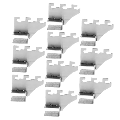 BAZEITFLOW 10 Stück Teiliges Quadratrohr Verbindungselement Halterung für Aa Säule Regalstütze Robust und Vielseitig Einsetzbar für Rohre Einfach zu Montieren für Kleiderständer und von BAZEITFLOW