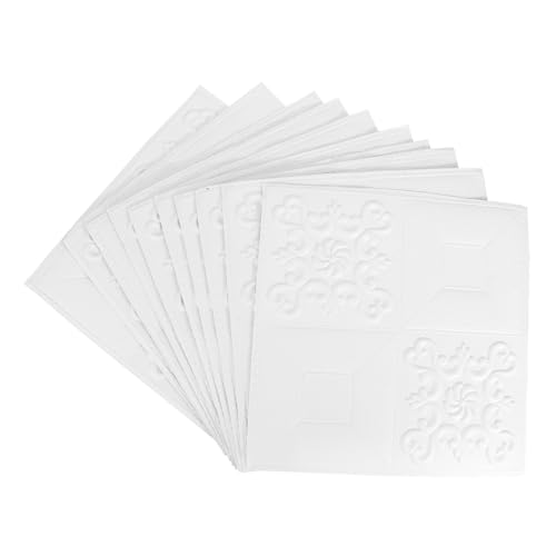 BAZEITFLOW 10 Stück Teiliges Selbstklebendes Wandpaneel aus Langlebigem Xpe Material Wasser und Schalldicht Kreative Muster Wandsticker für Schlafzimmer Wohnzimmer Hintergrund Wanddekoration BAZEITFLOW 10 Stück Teiliges Selbstklebendes Wandpaneel aus Langlebigem Xpe Material Wasser und Schalldicht Kreative Muster Wandsticker für Schlafzimmer Wohnzimmer Hintergrund Wanddekoration von BAZEITFLOW