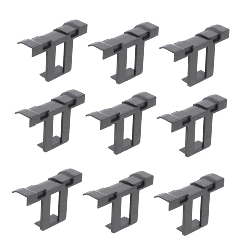 BAZEITFLOW 10 Stück Teiliges Solarpanel Wasserablauf Clips zur Effektiven Wasserableitung und Schlammentfernung Einfach Installierbare Photovoltaik Wasserleitungsclips für Längere Lebensdauer von BAZEITFLOW