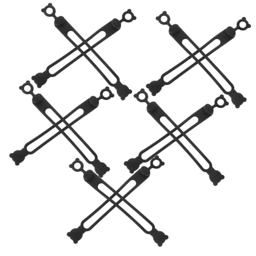 BAZEITFLOW 10 Stück Wiederverwendbare Silikon Kabelbinder Flexibel Reißfest Kompakt Multifunktional Kabel Organizer für Büro Zuhause Reise Kabelmanagement und Kabelaufbewahrung BAZEITFLOW 10 Stück Wiederverwendbare Silikon Kabelbinder Flexibel Reißfest Kompakt Multifunktional Kabel Organizer für Büro Zuhause Reise Kabelmanagement und Kabelaufbewahrung von BAZEITFLOW