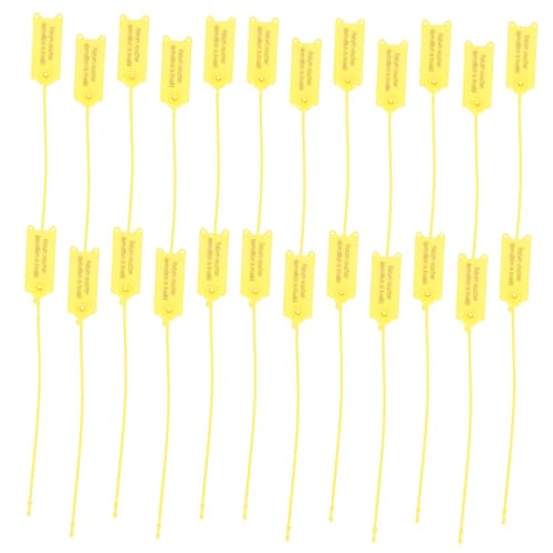 BAZEITFLOW 100 Stück Selbstsichernde Produktetikett kabelbinder Gelb Widerstandsfähige zur Sicheren Kennzeichnung und Befestigung von Waren Vielseitig für Transport und Lagerung BAZEITFLOW 100 Stück Selbstsichernde Produktetikett kabelbinder Gelb Widerstandsfähige zur Sicheren Kennzeichnung und Befestigung von Waren Vielseitig für Transport und Lagerung von BAZEITFLOW