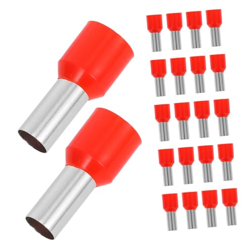 BAZEITFLOW 100 Stück Teiliges Isoliertes Crimp Terminal Lötfreie Kabelendhülsen Kit Schnelle Steckverbinder für Sichere und Stabile Elektrische Verbindungen Geeignet für Vielfältige von BAZEITFLOW