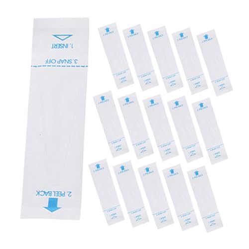 BAZEITFLOW 100 Stück Thermometer Schutzhüllen Papierhüllen Hygienische Abdeckungen für Fieberthermometer Haustiere Katzen Kaninchen Geeignet von BAZEITFLOW