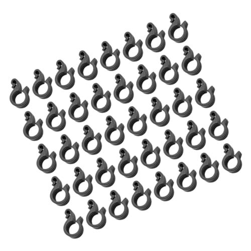 BAZEITFLOW 100stücke Kunststoff Schlauchschellen Zur Befestigung Von Bewässerungsschläuchen Praktische Clip-Haken Für Tropfbewässerung Installieren Sicherer Halt Für Gartenarbeiten von BAZEITFLOW