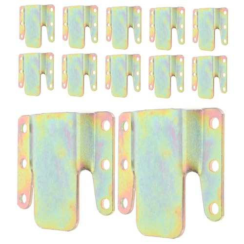 BAZEITFLOW 12 Stück Sofaverbinder Möbelgelenk Schnapp Sofa Clips Couchhaken Für Sofagarnitur Krokodilklemmen Sofagarnitur Verbindungen Schnapp Sofateile Aus Edelstahl von BAZEITFLOW