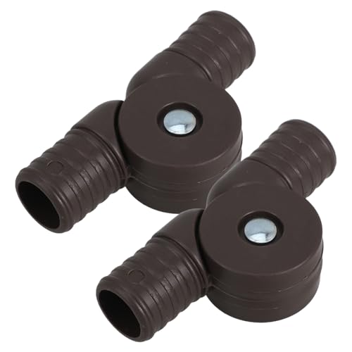 BAZEITFLOW 1Paar Verbindungsstück für Stuhlrohre Adapter für Klappbare Liegestühle und Campingstühle Vielseitig Einsetzbar mit Sicherem Verriegelungsmechanismus von BAZEITFLOW