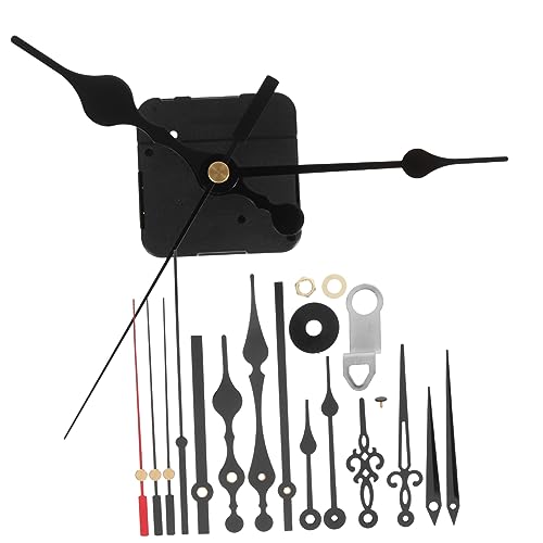 BAZEITFLOW 1Satz DIY Wanduhr Mechanismus mit Hochwertiger Uhrwerk Ersatz Leiser Motor und Robuste Uhrzeiger für Uhrenherstellung und Reparatur von BAZEITFLOW
