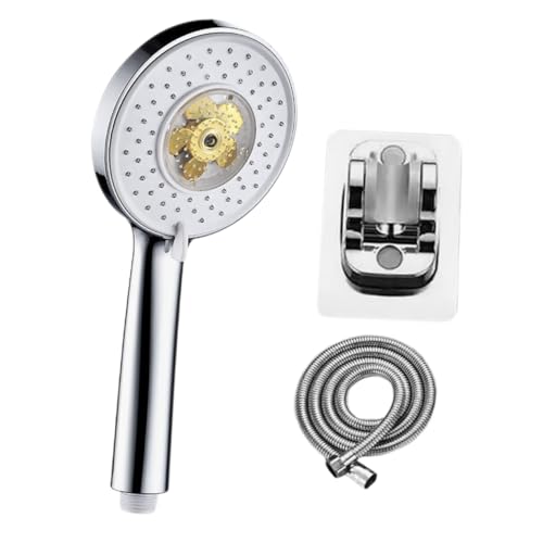BAZEITFLOW 1Satz Handbrause Set Hochdruck Duschkopf mit Schlauch Abnehmbar für Badezimmer und Haustiere Stilvolles Design für Angenehmes Duscherlebnis von BAZEITFLOW