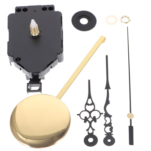BAZEITFLOW 1Satz Uhrwerk für DIY Wanduhr Takthand Wandmechanismus mit Schwarzem und Zeigern für Kreuzstich Handwerksuhr und Moderne Raumgestaltung BAZEITFLOW 1Satz Uhrwerk für DIY Wanduhr Takthand Wandmechanismus mit Schwarzem und Zeigern für Kreuzstich Handwerksuhr und Moderne Raumgestaltung von BAZEITFLOW