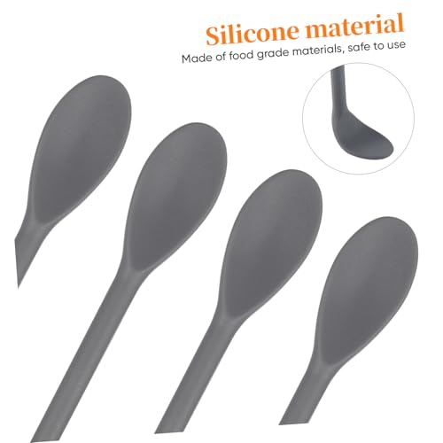 BAZEITFLOW 2 Paare Silikon Rührlöffel mit Doppelendem Design Multifunktionale Stäbchen und Löffel Bpa Frei Lebensmittelecht Kratzfest Leicht zu Reinigen Küchenutensilien für Wiederverwendbar BAZEITFLOW 2 Paare Silikon Rührlöffel mit Doppelendem Design Multifunktionale Stäbchen und Löffel Bpa Frei Lebensmittelecht Kratzfest Leicht zu Reinigen Küchenutensilien für Wiederverwendbar von BAZEITFLOW