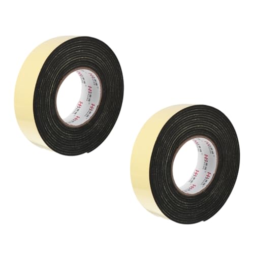BAZEITFLOW 2 Rollen Selbstklebendes EVA Schaumstoffband Einseitiges Dichtungsband für Fenster und Türen Schallisolierend Stoßdämpfend und Luftdicht BAZEITFLOW 2 Rollen Selbstklebendes EVA Schaumstoffband Einseitiges Dichtungsband für Fenster und Türen Schallisolierend Stoßdämpfend und Luftdicht von BAZEITFLOW