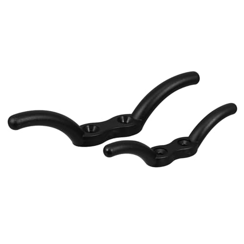 BAZEITFLOW 2 STÜCK Teiliges Nylon Flaggenklammern Langlebige Bootsklampe Seilhalter für Fahnenmast Vorhangkordel Befestigung Robust Umweltfreundlich von BAZEITFLOW
