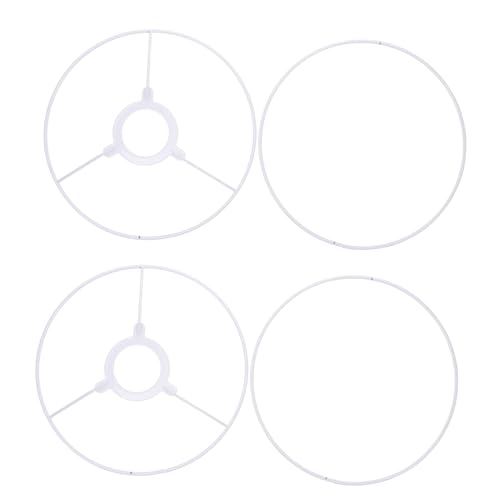 BAZEITFLOW 2 Sätze Lampenschirm Halterung Robuster Lampenschirm für DIY Deckenlampen Flexibel für Verschiedene Stile Durchmesser für Kreative Dekoration von BAZEITFLOW