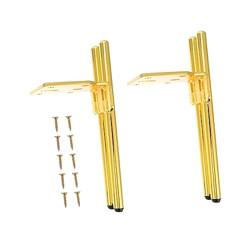 BAZEITFLOW 2 Sätze Moderne Metallmöbelfüße für Sofas und Tische Stabil und Langlebig für Tv Schränke Beistelltische und BAZEITFLOW 2 Sätze Moderne Metallmöbelfüße für Sofas und Tische Stabil und Langlebig für Tv Schränke Beistelltische und von BAZEITFLOW