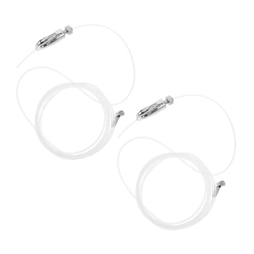 BAZEITFLOW 2 Sätze Schwerlast Bilderaufhängeset Edelstahlhaken Nylonseil Verstellbar Galerie Wandbild Aufhängedraht Kit für Sichere und Flexible Bilderrahmenmontage BAZEITFLOW 2 Sätze Schwerlast Bilderaufhängeset Edelstahlhaken Nylonseil Verstellbar Galerie Wandbild Aufhängedraht Kit für Sichere und Flexible Bilderrahmenmontage von BAZEITFLOW