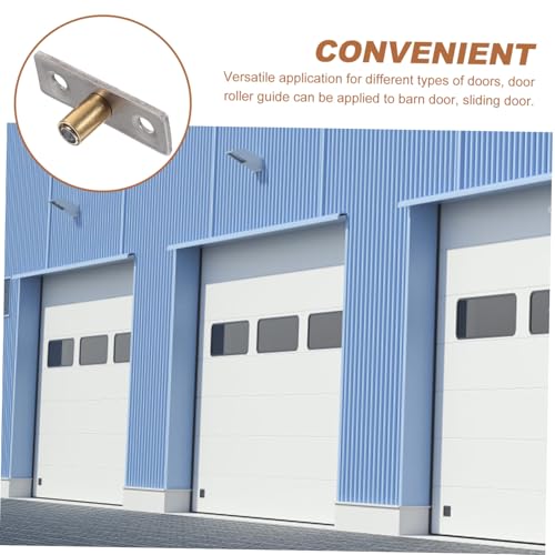 BAZEITFLOW 2 Stck Schiebetür Bodenführung aus Langlebigem Material Stabiler Türrollen führungswagen für Scheunentüren und Holzschiebetüren Einsetzbar für Zuhause und Kleiderschrank von BAZEITFLOW
