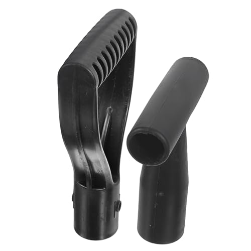 BAZEITFLOW 2 Stck Teiliges Spatenstiel Ersatz und Zahngriff Kunststoffgriff Leicht und Kompakt für Gartenarbeit Grabwerkzeuge Praktisch und Einfach zu Montieren von BAZEITFLOW