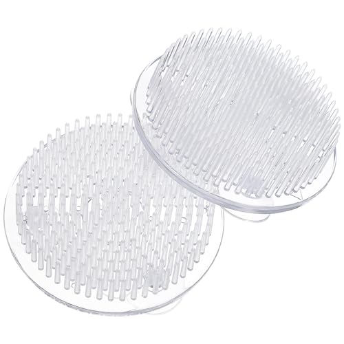 BAZEITFLOW 2 Stück Blumenhalter mit Saugnäpfen Biegsamer Transparenter Blumenfrosch Steckigel für Blumenarrangements Vielseitig Einsetzbar für Vasen Praktisch und von BAZEITFLOW