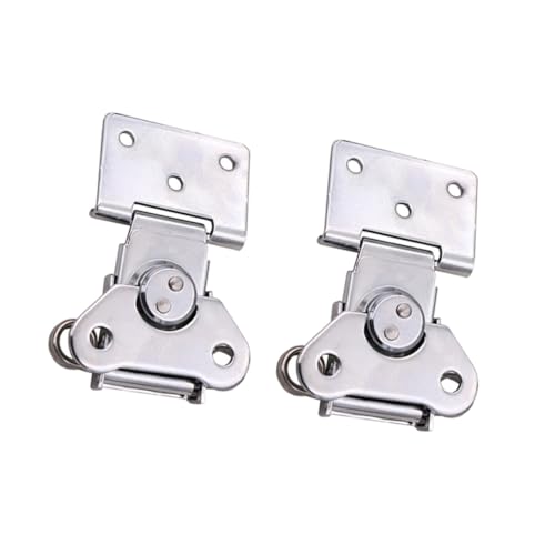 BAZEITFLOW 2 Stück Butterfly Lock -kern Verriegeln Schmuck Schmetterling Feder-kippverschluss- Federbeladter Latch Form Geladener Riegel Rostfrei Federbelastete Verschlüsse Silber Eisen BAZEITFLOW 2 Stück Butterfly Lock -kern Verriegeln Schmuck Schmetterling Feder-kippverschluss- Federbeladter Latch Form Geladener Riegel Rostfrei Federbelastete Verschlüsse Silber Eisen von BAZEITFLOW