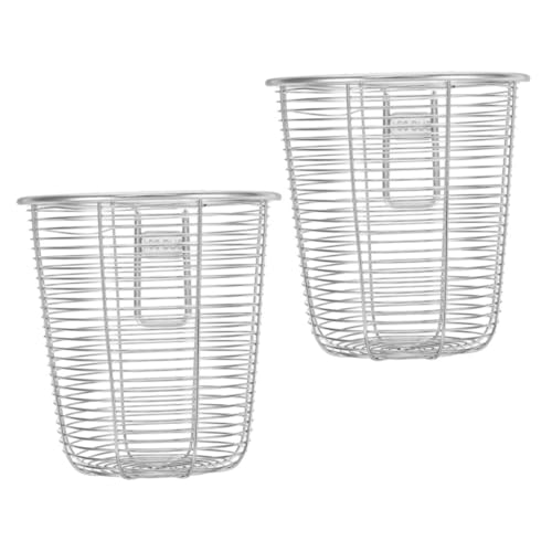 BAZEITFLOW 2 Stück Edelstahl Besteckhalter mit Aufhängung Küchenutensilien Organizer Korb mit Effizientem Ablaufsystem Spülmaschinenfester Besteck und Stäbchenhalter für Platzsparende BAZEITFLOW 2 Stück Edelstahl Besteckhalter mit Aufhängung Küchenutensilien Organizer Korb mit Effizientem Ablaufsystem Spülmaschinenfester Besteck und Stäbchenhalter für Platzsparende von BAZEITFLOW