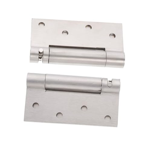 BAZEITFLOW 2 Stück Edelstahl Selbstschließende Türscharniere mit Verstellbarer Feder Robuste Scharniere für Schranktüren Korrosionsbeständig Langlebig und Einfach zu Montieren BAZEITFLOW 2 Stück Edelstahl Selbstschließende Türscharniere mit Verstellbarer Feder Robuste Scharniere für Schranktüren Korrosionsbeständig Langlebig und Einfach zu Montieren von BAZEITFLOW