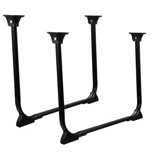 BAZEITFLOW 2 Stück Faltbare U förmige Tischbeine Schwarz Klappbare Robuste Möbelgestelle für Betttisch Laptop Schreibtisch Beine mit Verschleißfestem Glattem Finish BAZEITFLOW 2 Stück Faltbare U förmige Tischbeine Schwarz Klappbare Robuste Möbelgestelle für Betttisch Laptop Schreibtisch Beine mit Verschleißfestem Glattem Finish von BAZEITFLOW
