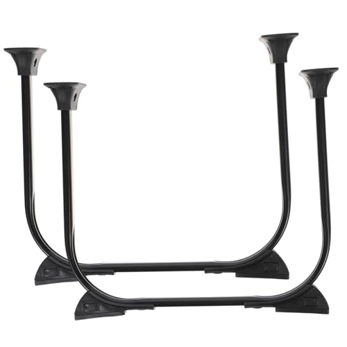 BAZEITFLOW 2 Stück Klappbare Metall tischbeine DIY Möbelbeine Faltbare Haarnadel tischfüße Robuste Montage Geeignet für Tv ständer Sofa Beistelltische Vielseitig und Installieren von BAZEITFLOW