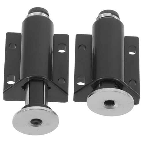 BAZEITFLOW 2 Stück Magnetischer Push to open Türverschluss für Möbel Unsichtbarer Schranktür Schnapper mit Federmechanismus Magnetische Druckverriegelung für Kleiderschrank Tv Bücherregal von BAZEITFLOW