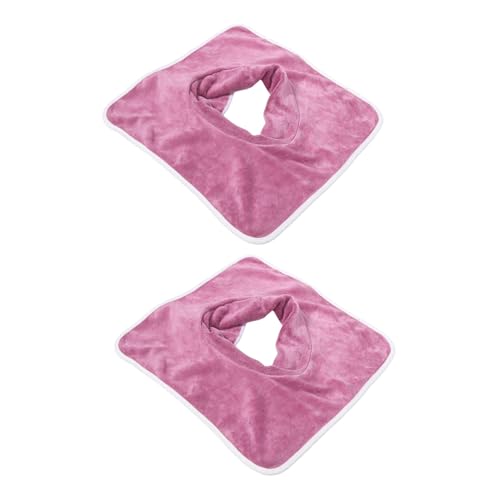 BAZEITFLOW 2 Stück Massageliege Bezug mit Gesichtsloch Wiederverwendbares Handtuch für Beauty Salon und Spa Komfortable und Dicke Tischdecke von BAZEITFLOW