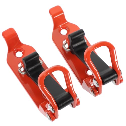 BAZEITFLOW 2 Stück Metal Shovel Mount Clamp für Dachträger Stabile Metallhalterung mit Zuverlässiger Klemmenbefestigung Einfach Montierbar Sicherer Halt für Schaufeln Am Auto von BAZEITFLOW