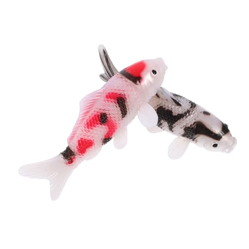 BAZEITFLOW 2 Stück Realistische Koi Goldfisch Figuren Miniatur Aquarium Deko Lebensechte Fische für Teich und Dynamische Wasserlandschaft Leicht und Vielseitig Einsetzbar BAZEITFLOW 2 Stück Realistische Koi Goldfisch Figuren Miniatur Aquarium Deko Lebensechte Fische für Teich und Dynamische Wasserlandschaft Leicht und Vielseitig Einsetzbar von BAZEITFLOW