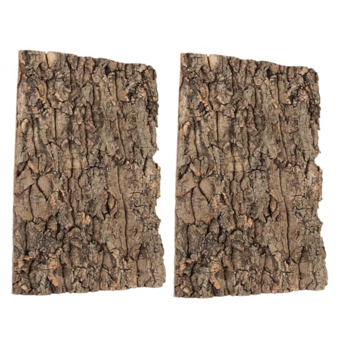 BAZEITFLOW 2 Stück Reptilien Terrarium Baumrinden Hintergrund Robustes Kletterdekor für Echsen Gecko Spinnen Terrarien Zuhause Büro Natürliche Habitatgestaltung BAZEITFLOW 2 Stück Reptilien Terrarium Baumrinden Hintergrund Robustes Kletterdekor für Echsen Gecko Spinnen Terrarien Zuhause Büro Natürliche Habitatgestaltung von BAZEITFLOW