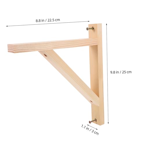 BAZEITFLOW 2 Stück Robuste Dreieck Wandregalhalter aus Langlebige Regalträger mit Hoher Tragkraft Stabiler Winkel für Küchen Bad und Wohnzimmerregale Platzsparende Halterung für BAZEITFLOW 2 Stück Robuste Dreieck Wandregalhalter aus Langlebige Regalträger mit Hoher Tragkraft Stabiler Winkel für Küchen Bad und Wohnzimmerregale Platzsparende Halterung für von BAZEITFLOW