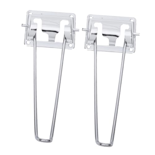 BAZEITFLOW 2 Stück Teiliges Faltbares Metall tischbein Silberfarbene Robuste Klapptischbeine für DIY Möbel Einfache Montage Modernes Design für Couchtisch Schreibtisch und Bett BAZEITFLOW 2 Stück Teiliges Faltbares Metall tischbein Silberfarbene Robuste Klapptischbeine für DIY Möbel Einfache Montage Modernes Design für Couchtisch Schreibtisch und Bett von BAZEITFLOW