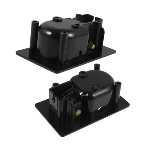 BAZEITFLOW 2 Stück Teiliges Kunststoff Sofa zugsessel ersatzteil Schwarzer Elektroplattierter Chromgriff Ergonomischer Lehnstuhl Schalter für Büromöbel Einfache Bedienung Modernes Design von BAZEITFLOW